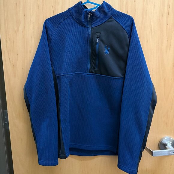 Spyder Men's 1/2 Zip Performance Pullover Size Large - Picture 1 of 4